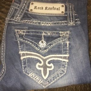 Rock revival jeans size 24